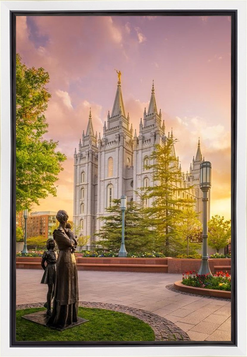 Salt Lake Maternal Reflection Gallery Wrap