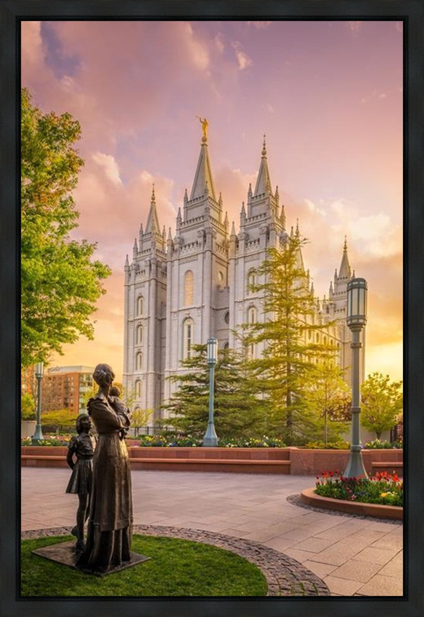Salt Lake Maternal Reflection Gallery Wrap