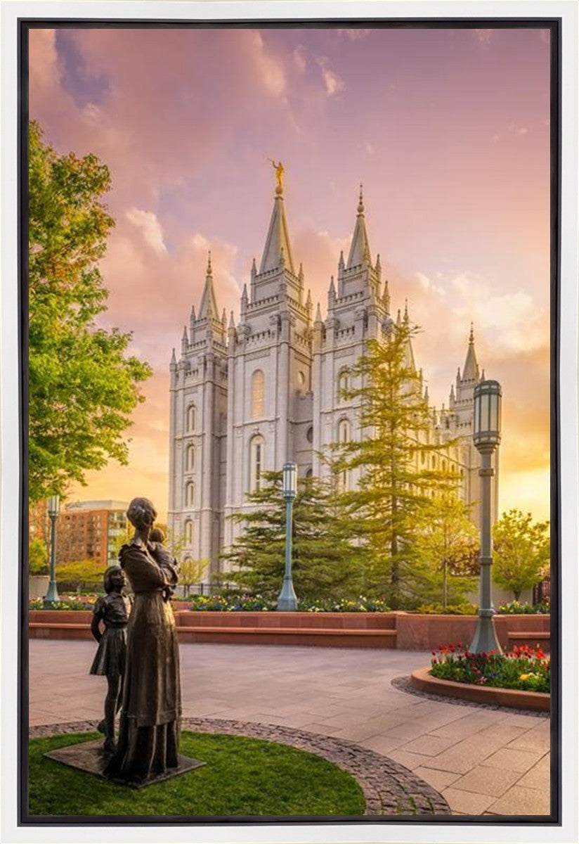 Salt Lake Maternal Reflection Gallery Wrap