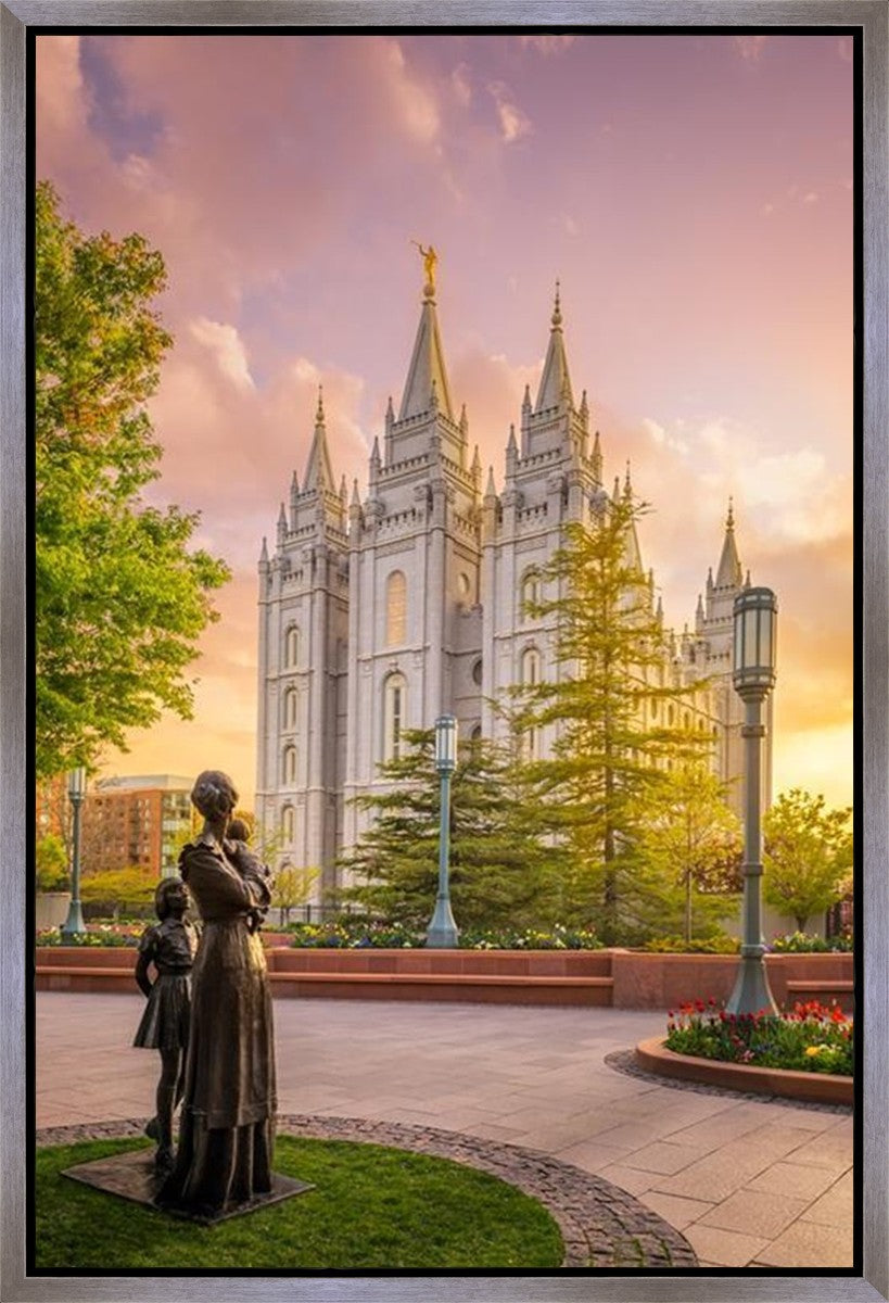 Salt Lake Maternal Reflection Gallery Wrap