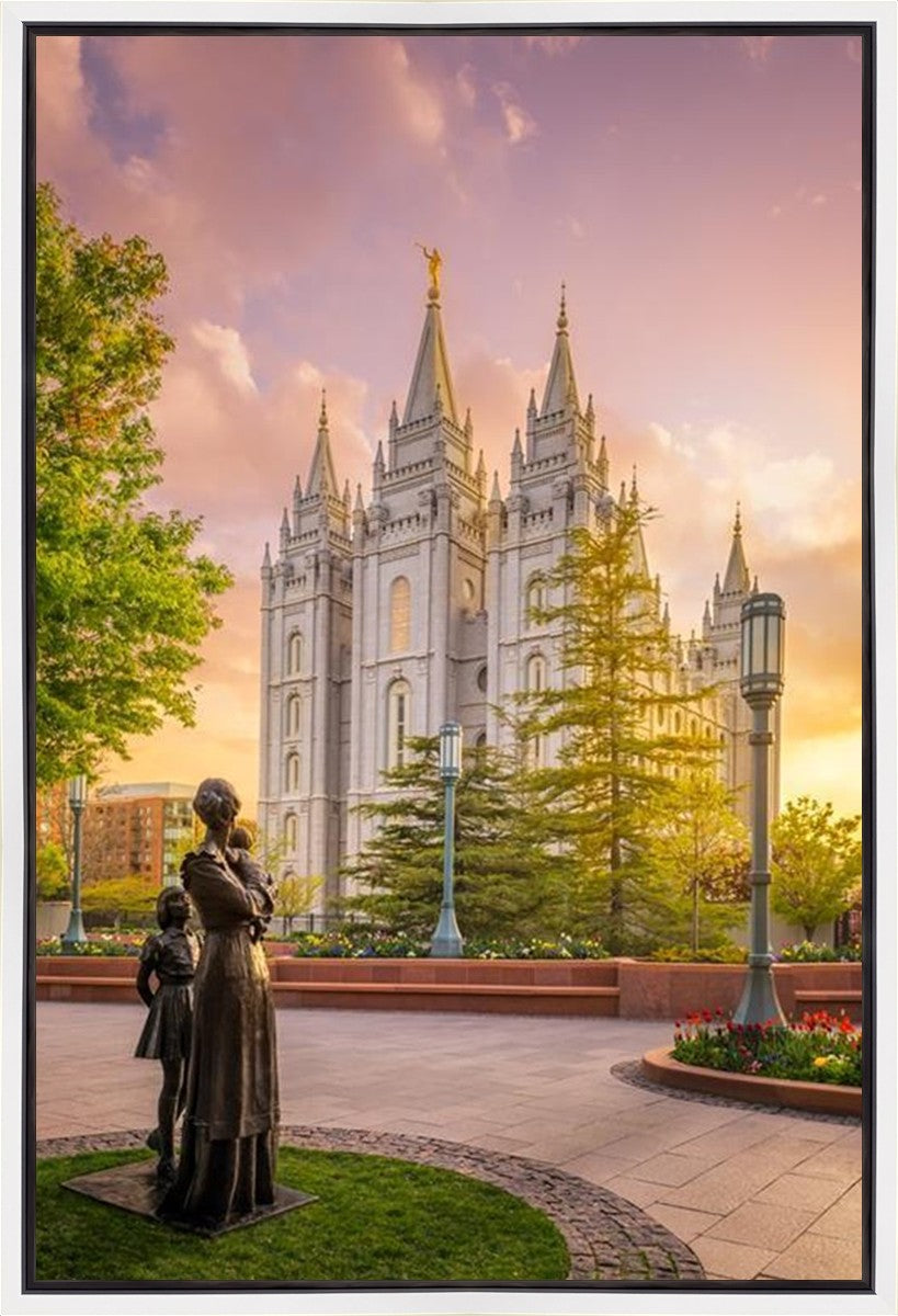 Salt Lake Maternal Reflection Gallery Wrap