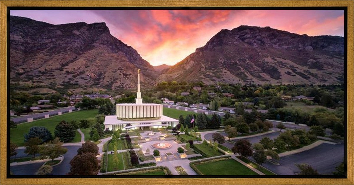 Provo from on High Gallery Wrap
