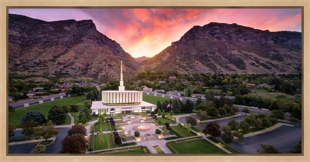 Provo from on High Gallery Wrap