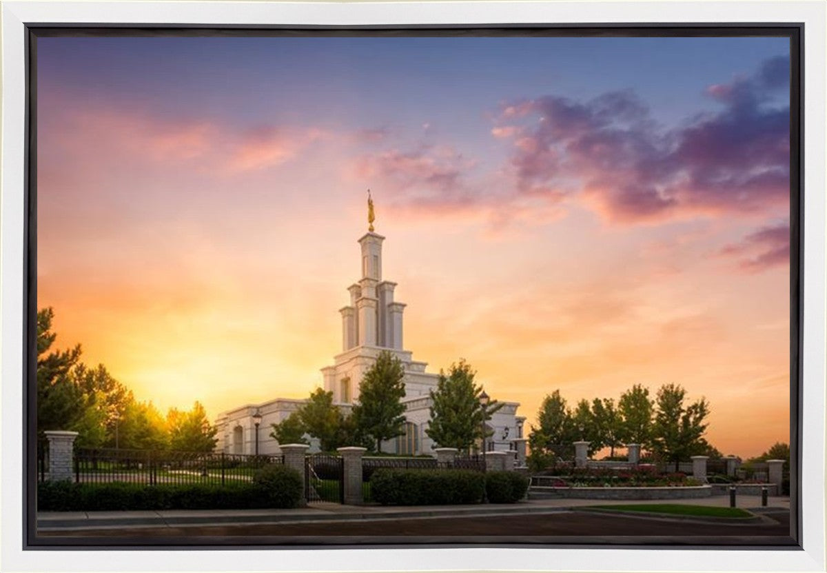 Columbia River Sunset Gallery Wrap
