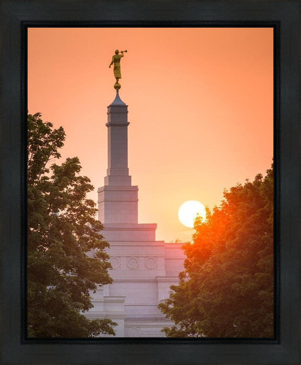 Spokane Sun Vertical Gallery Wrap