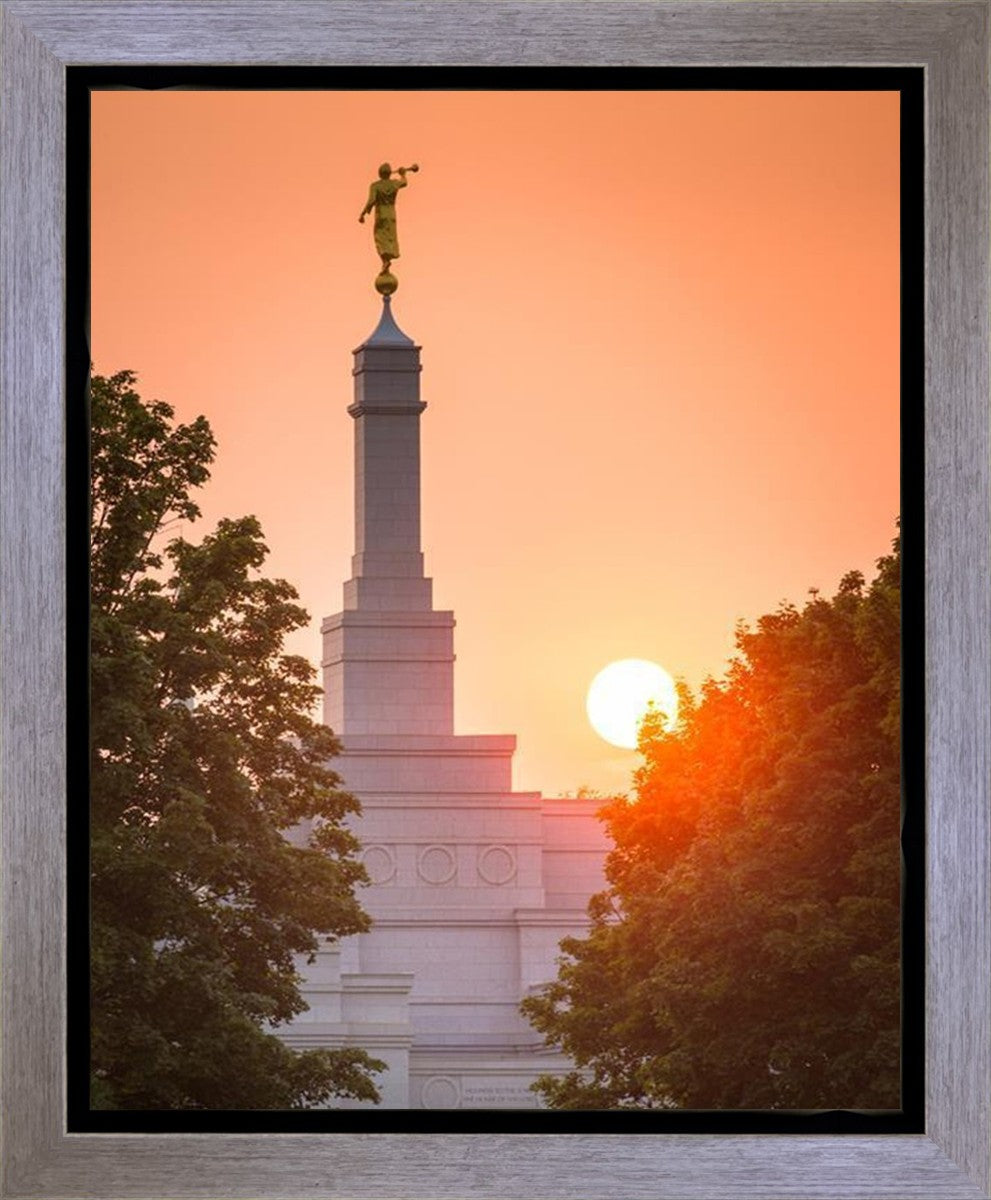 Spokane Sun Vertical Gallery Wrap