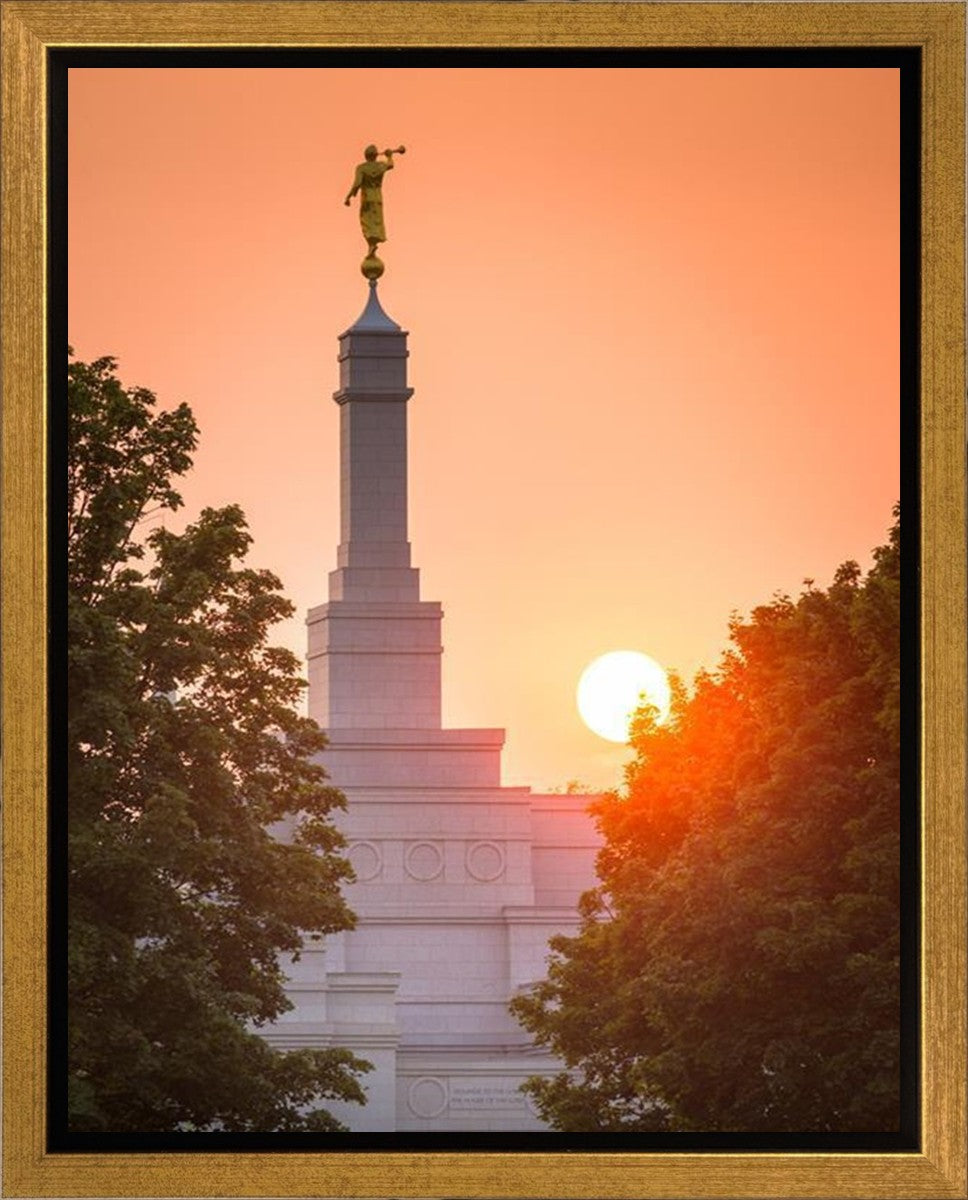 Spokane Sun Vertical Gallery Wrap