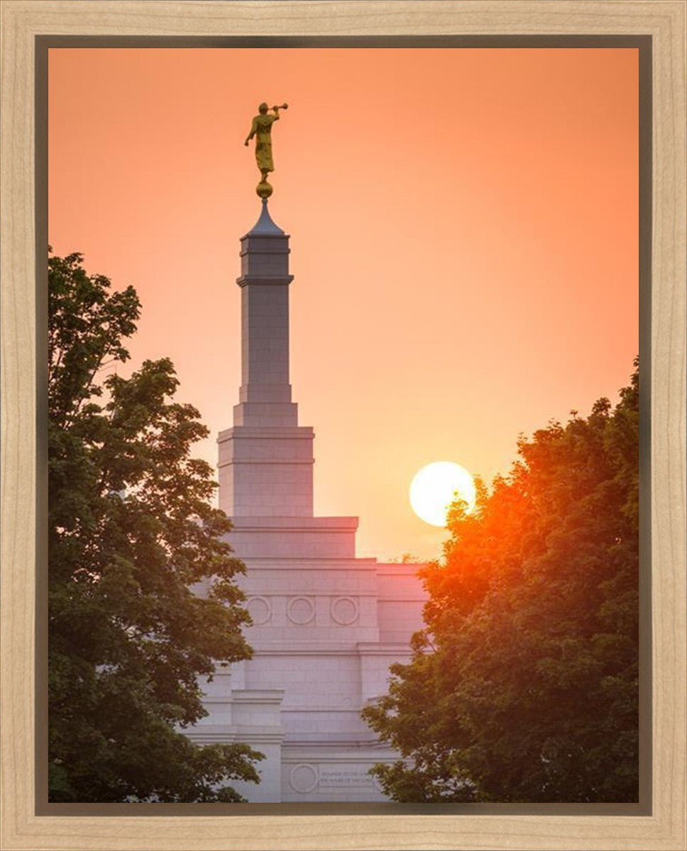 Spokane Sun Vertical Gallery Wrap