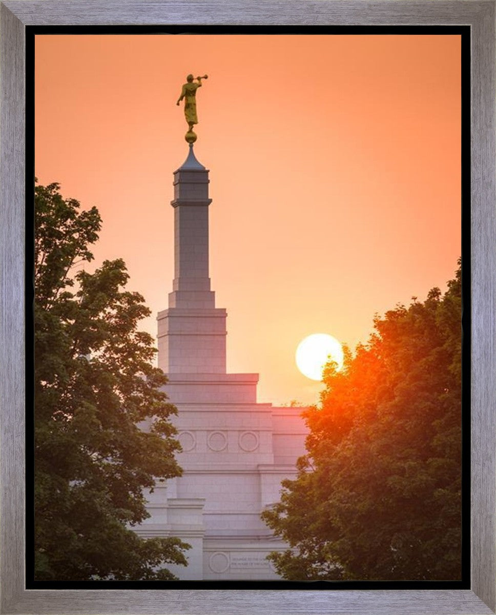 Spokane Sun Vertical Gallery Wrap