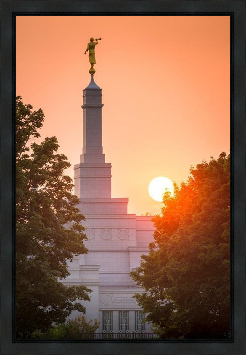 Spokane Sun Vertical Gallery Wrap