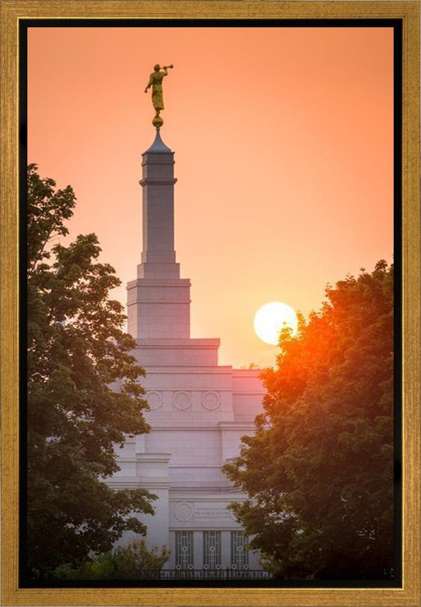 Spokane Sun Vertical Gallery Wrap