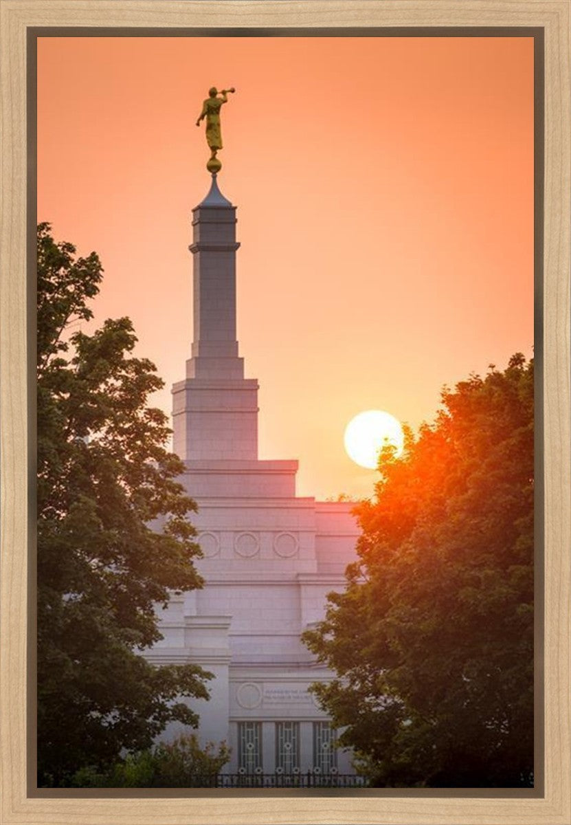 Spokane Sun Vertical Gallery Wrap