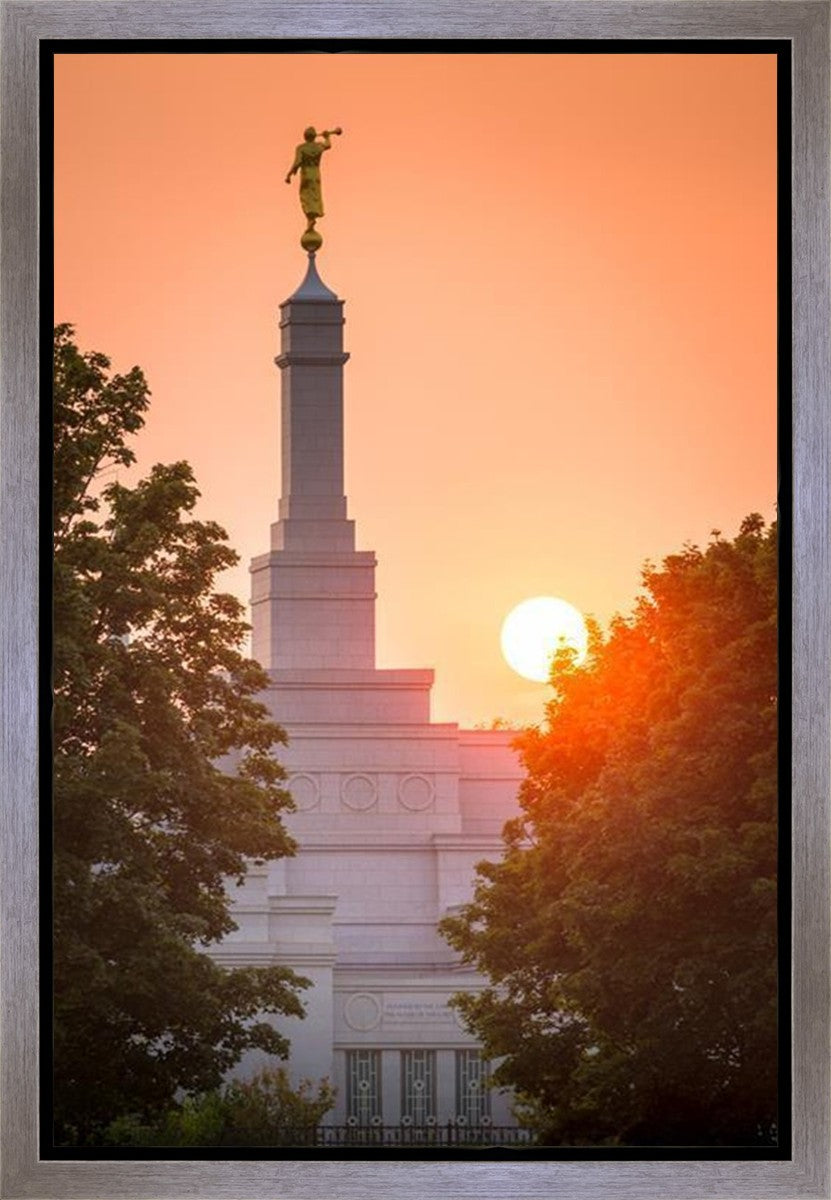 Spokane Sun Vertical Gallery Wrap
