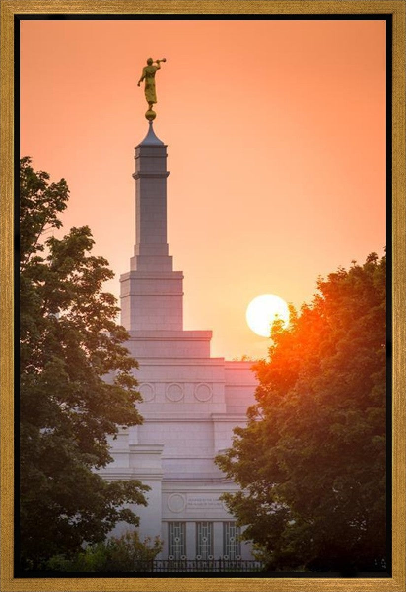 Spokane Sun Vertical Gallery Wrap