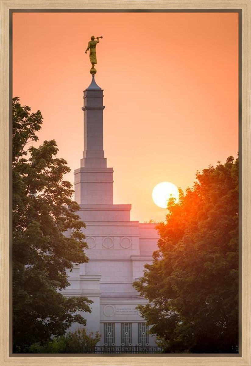 Spokane Sun Vertical Gallery Wrap