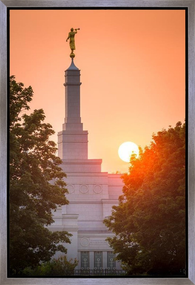 Spokane Sun Vertical Gallery Wrap