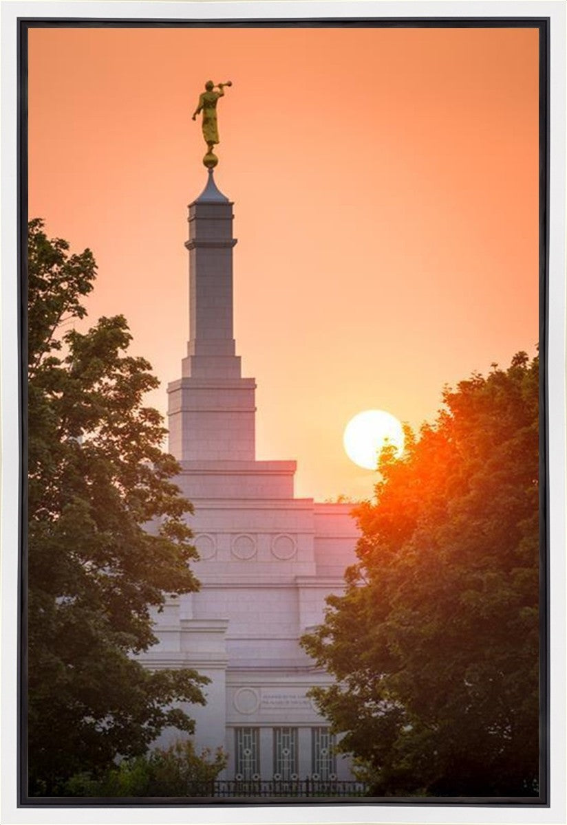 Spokane Sun Vertical Gallery Wrap