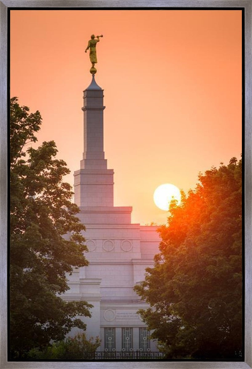 Spokane Sun Vertical Gallery Wrap