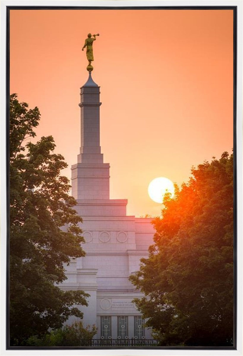 Spokane Sun Vertical Gallery Wrap