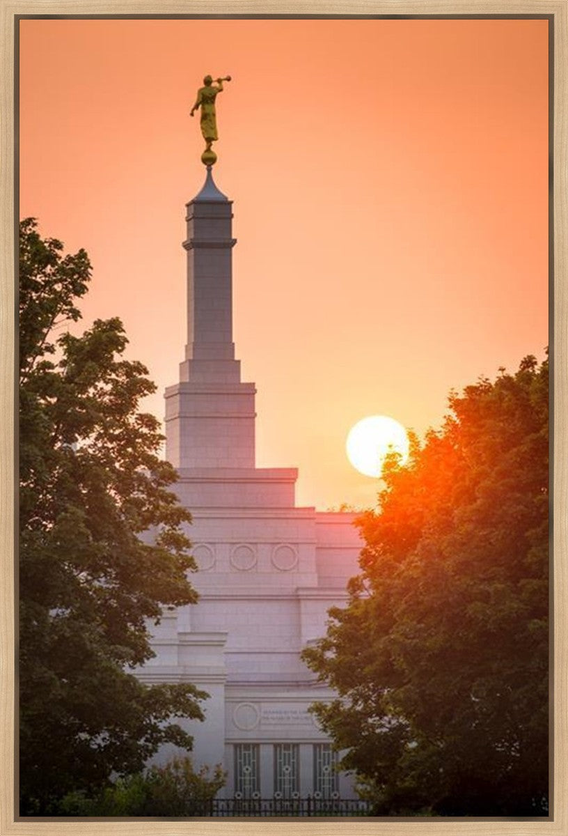 Spokane Sun Vertical Gallery Wrap