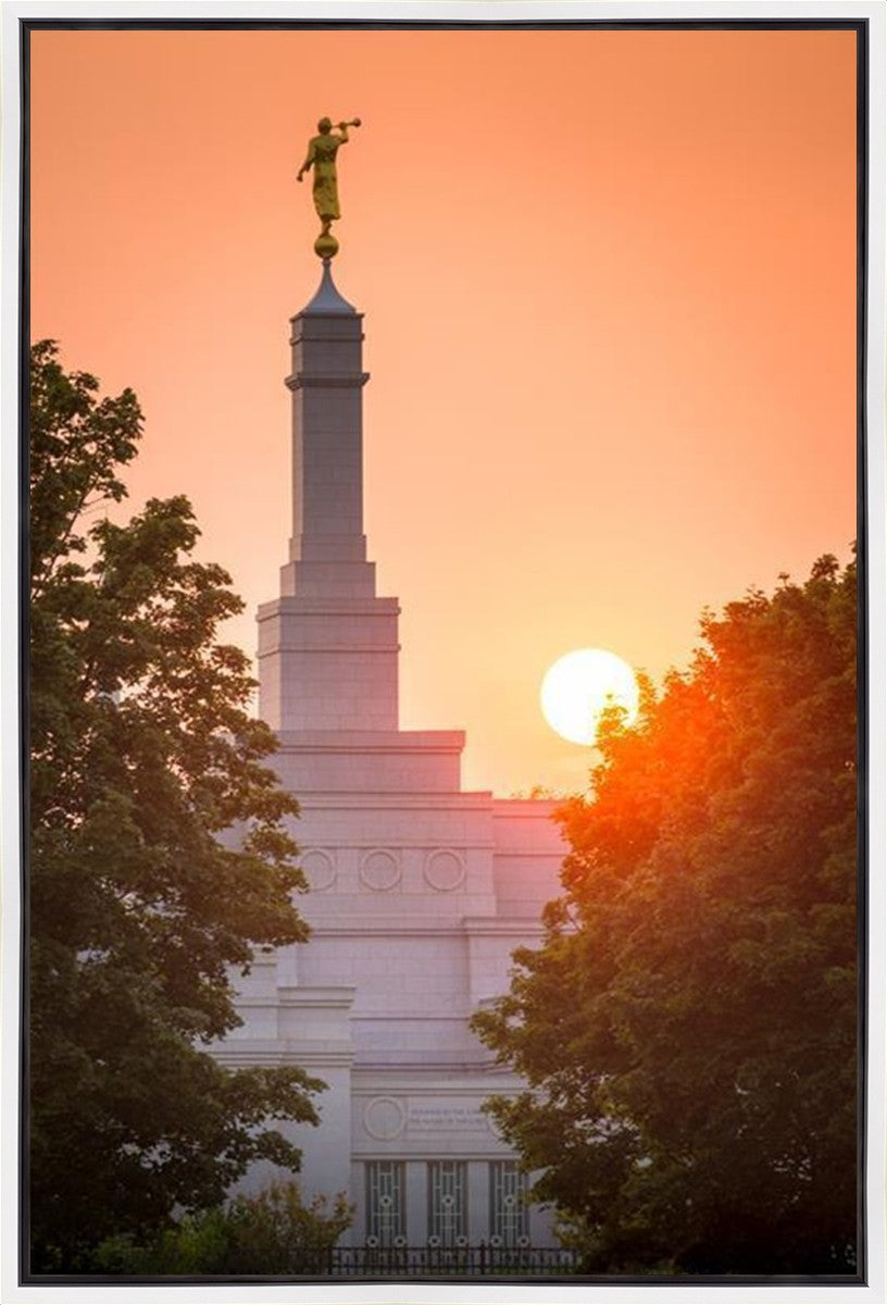 Spokane Sun Vertical Gallery Wrap