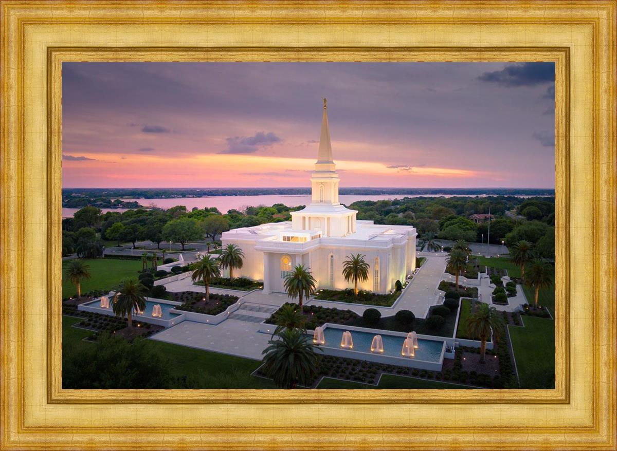 Orlando Sunset Aerial