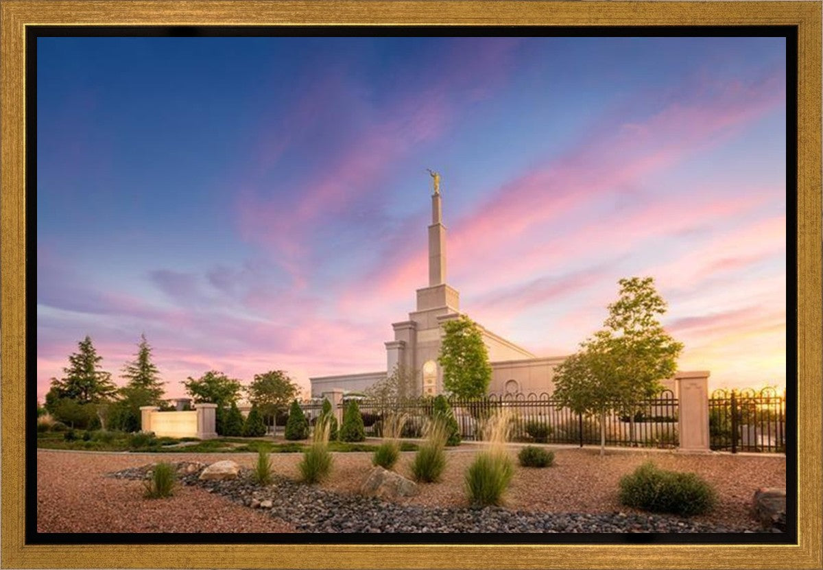 Albuquerque Evening Gallery Wrap