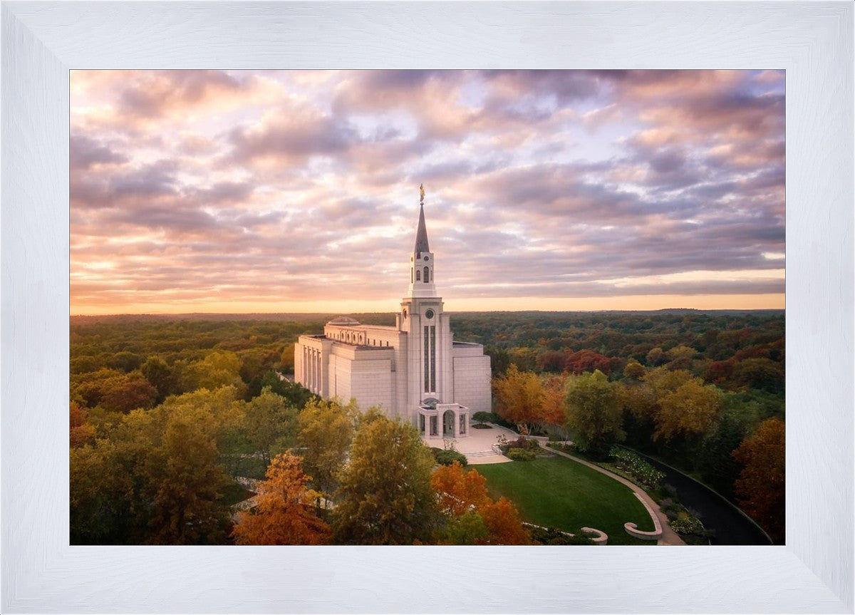 Boston Sunset Aerial