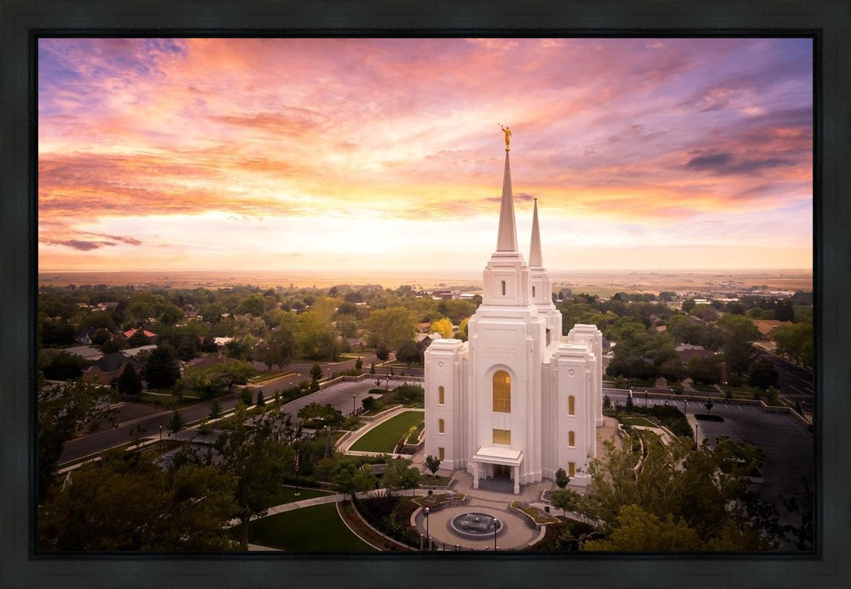 Brigham City Aerial