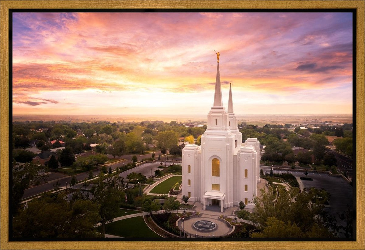 Brigham City Aerial