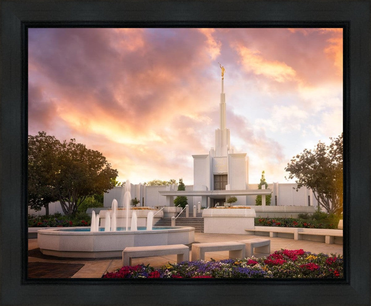 Denver Sunset Gallery Wrap