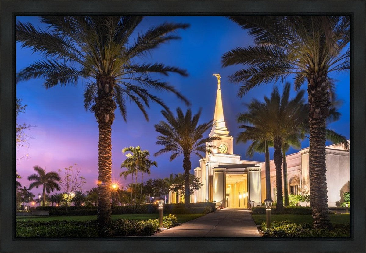 Something Blue in Fort Lauderdale Gallery Wrap