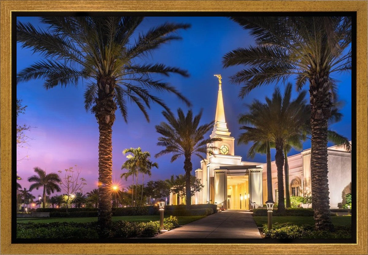 Something Blue in Fort Lauderdale Gallery Wrap