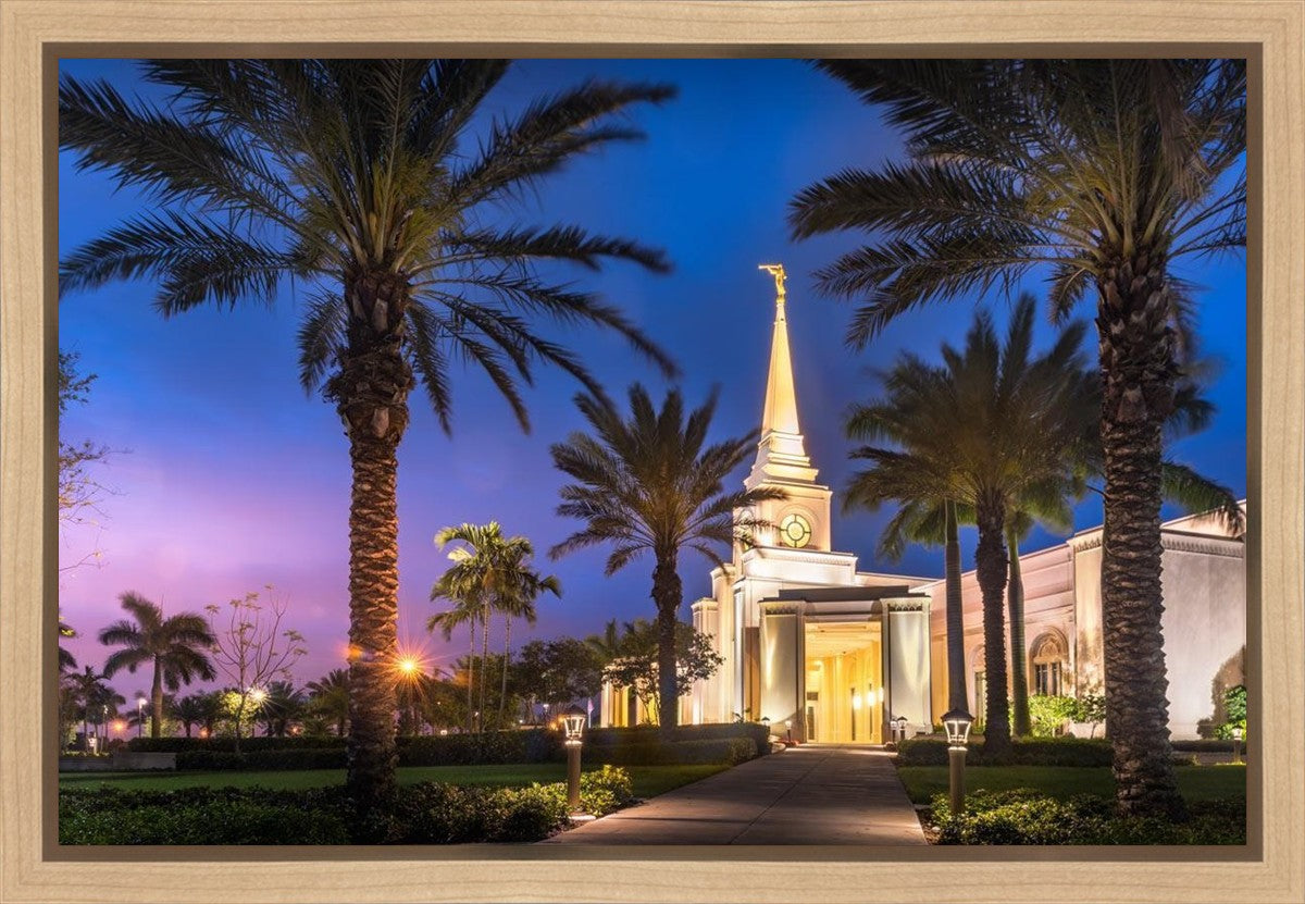 Something Blue in Fort Lauderdale Gallery Wrap
