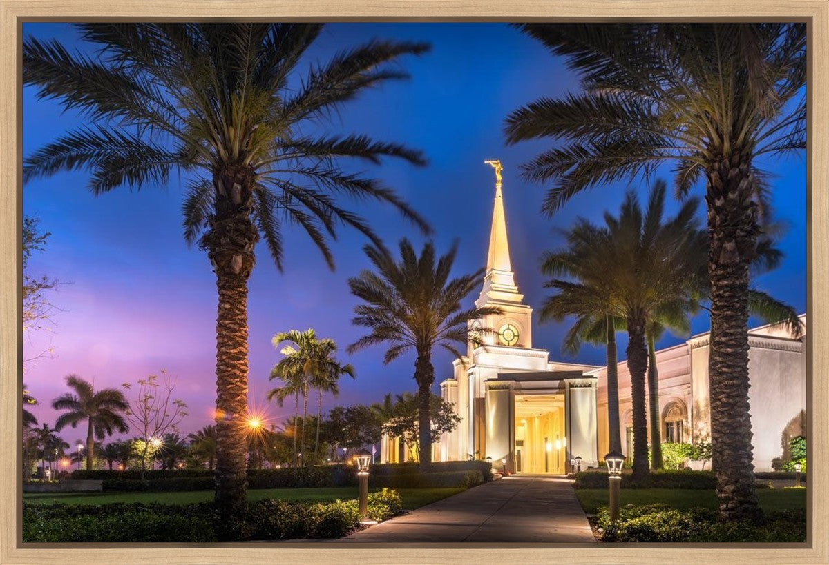 Something Blue in Fort Lauderdale Gallery Wrap