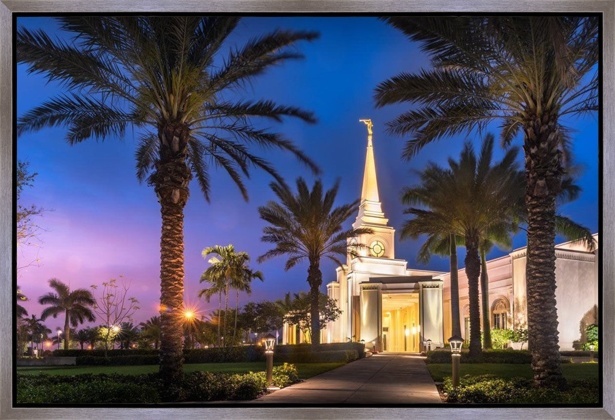 Something Blue in Fort Lauderdale Gallery Wrap