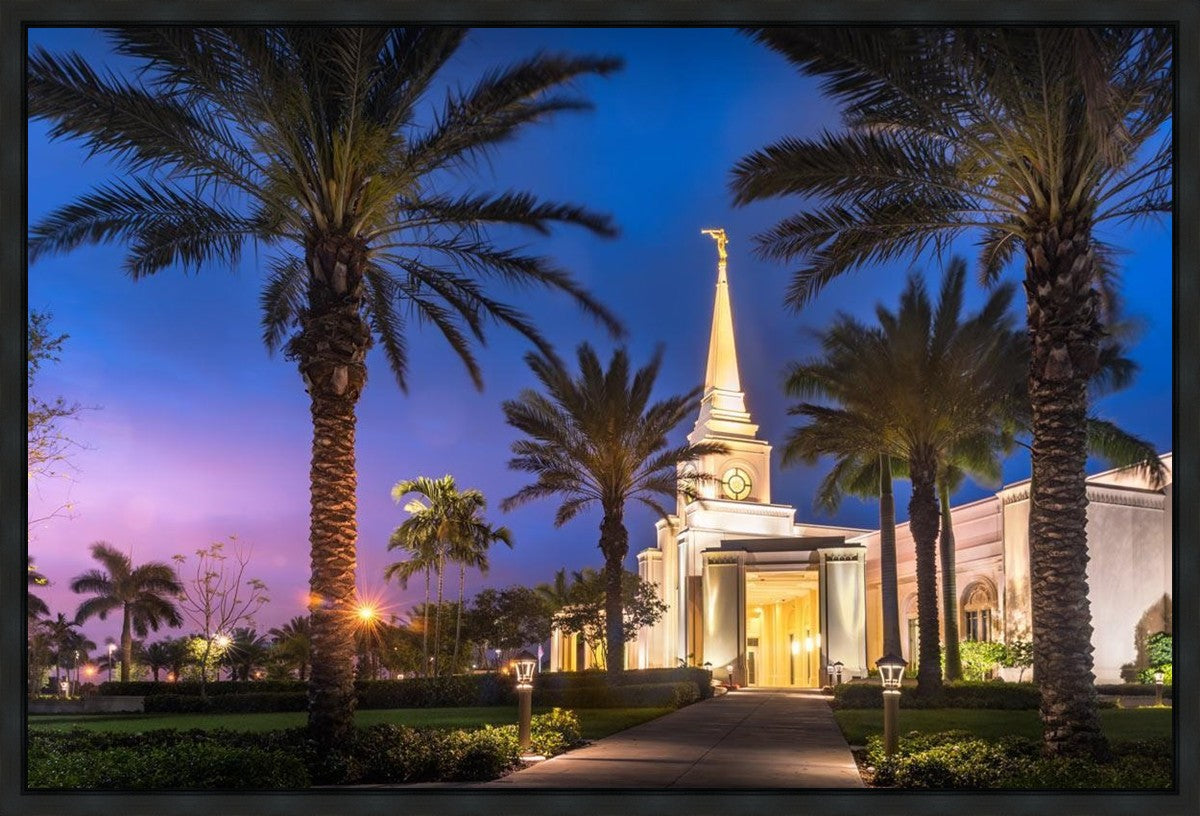 Something Blue in Fort Lauderdale Gallery Wrap