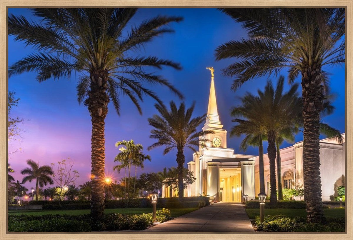 Something Blue in Fort Lauderdale Gallery Wrap