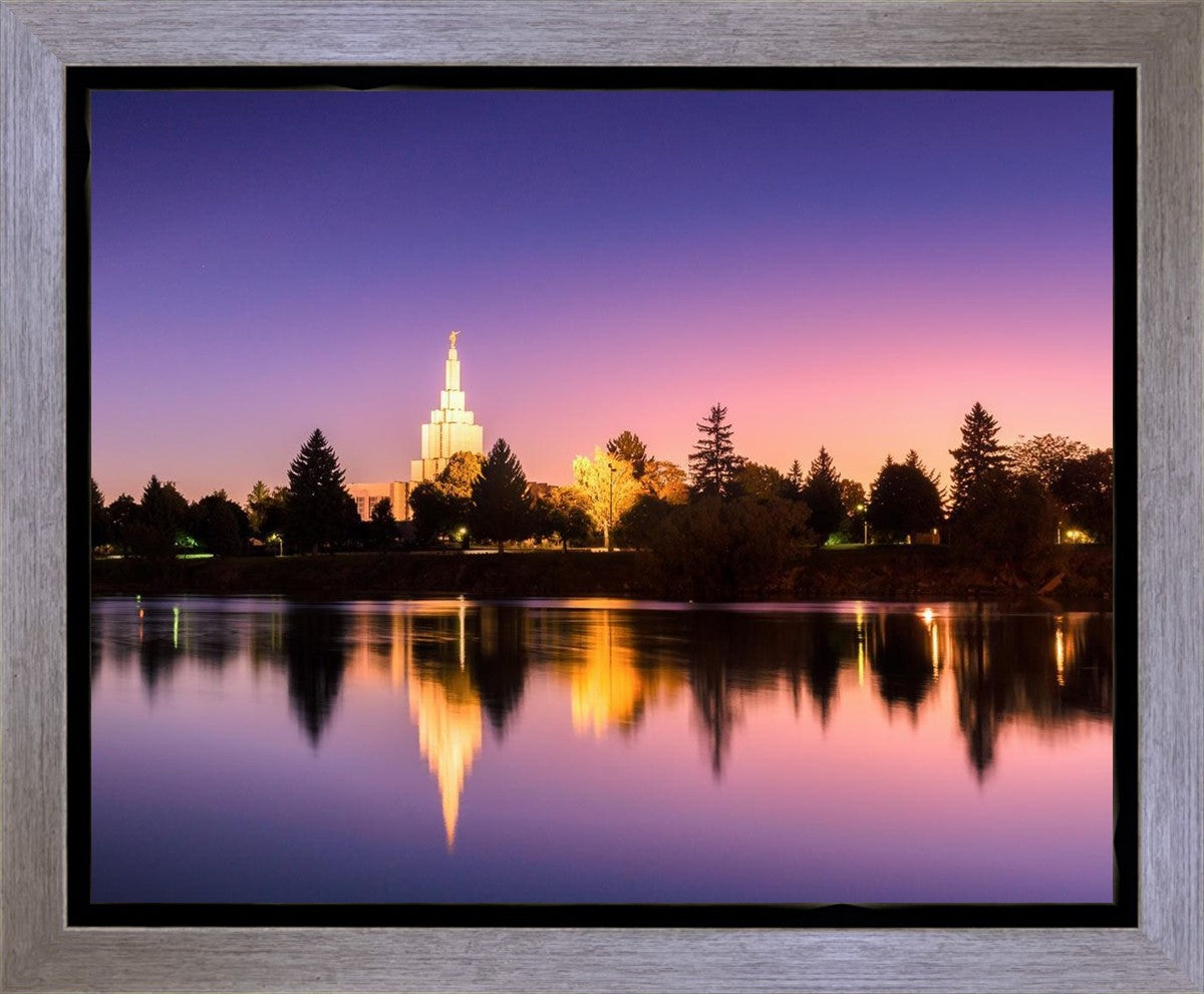 Idaho Falls Snake River Reflection