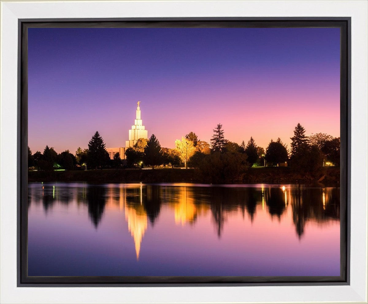 Idaho Falls Snake River Reflection