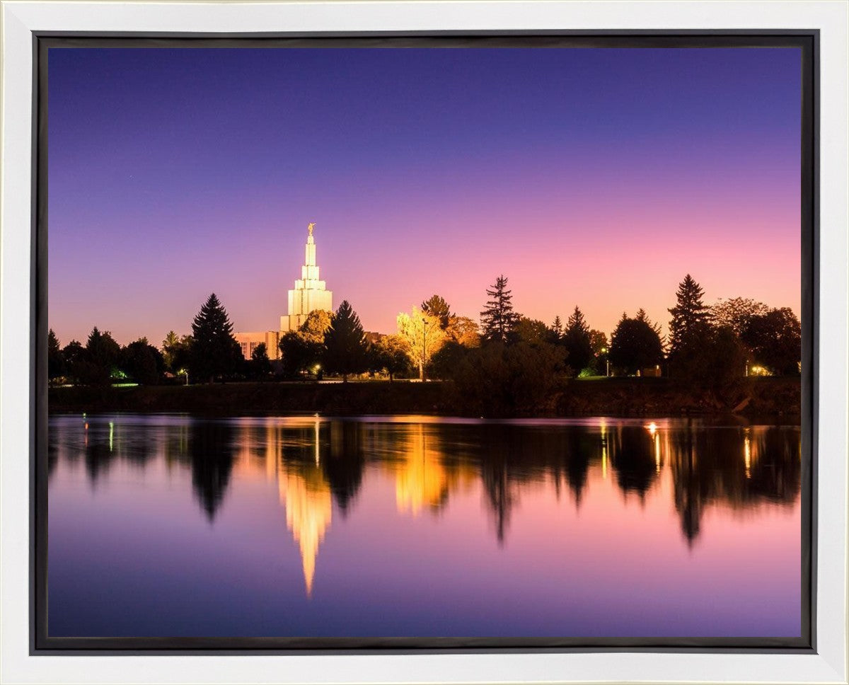 Idaho Falls Snake River Reflection