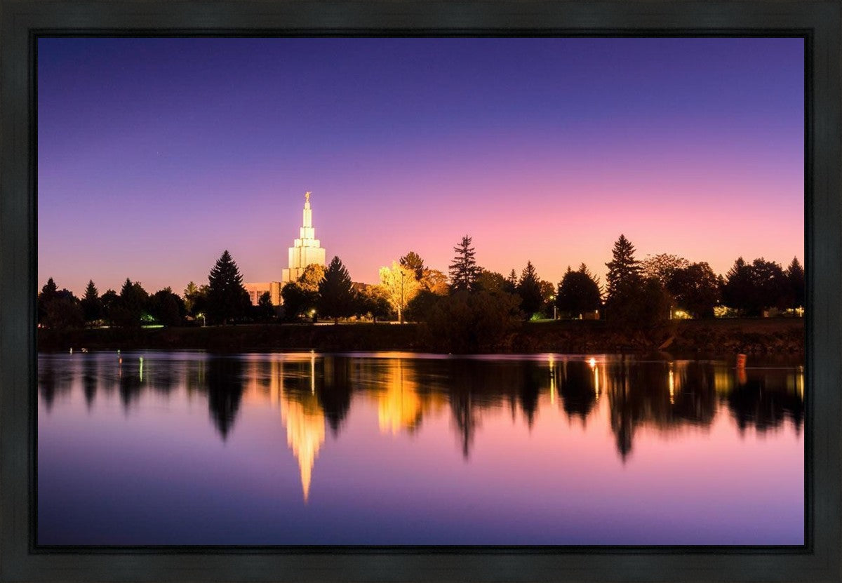 Idaho Falls Snake River Reflection