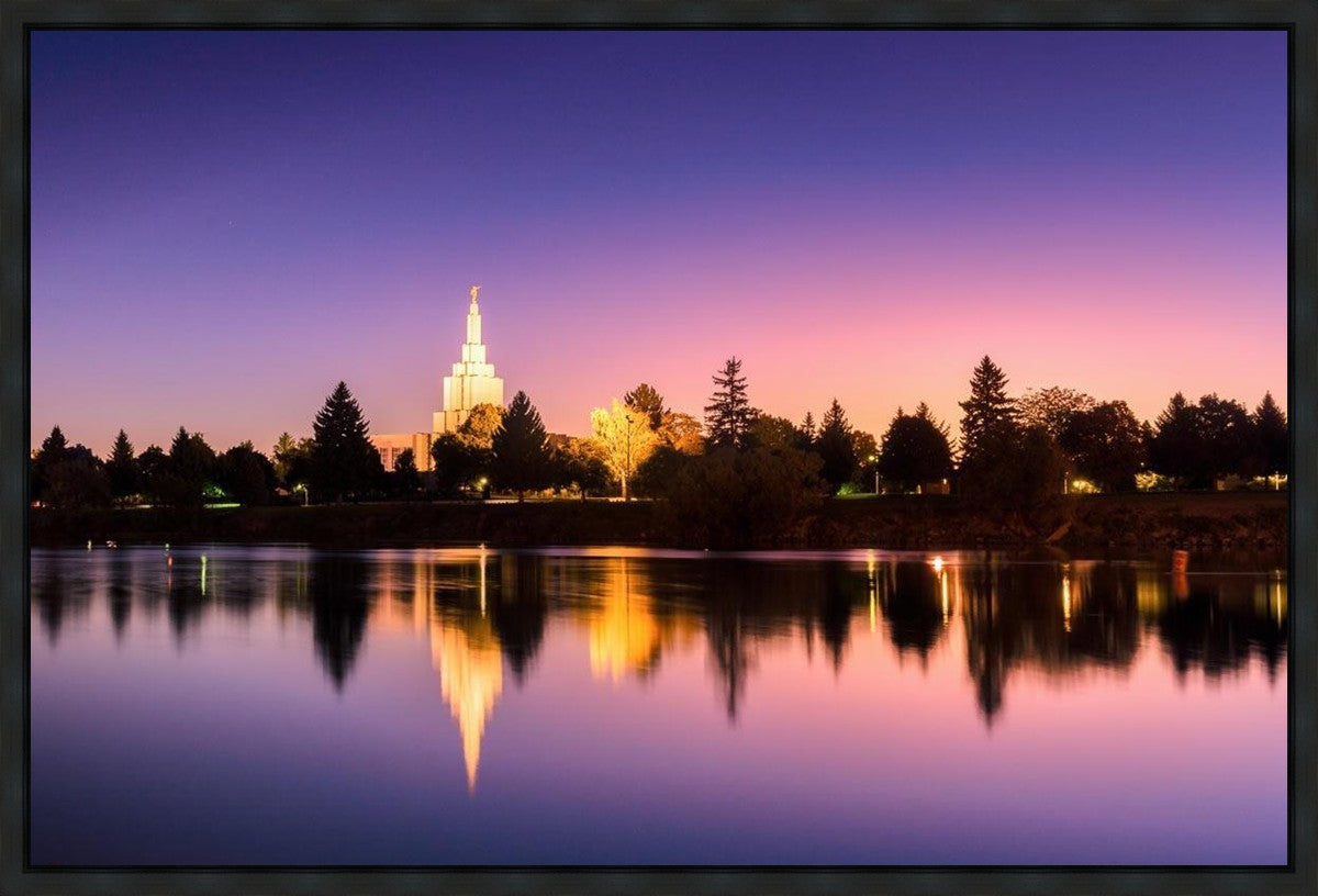 Idaho Falls Snake River Reflection