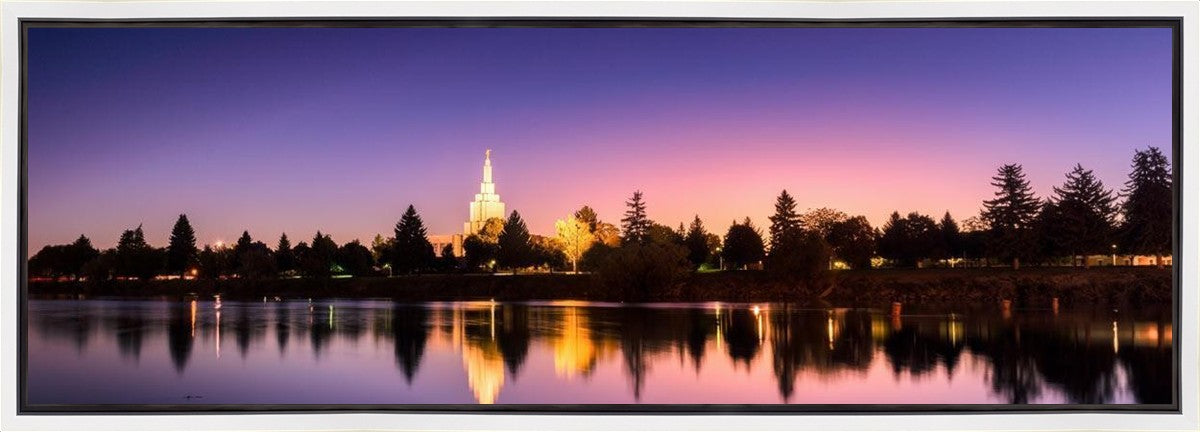 Idaho Falls Snake River Reflection