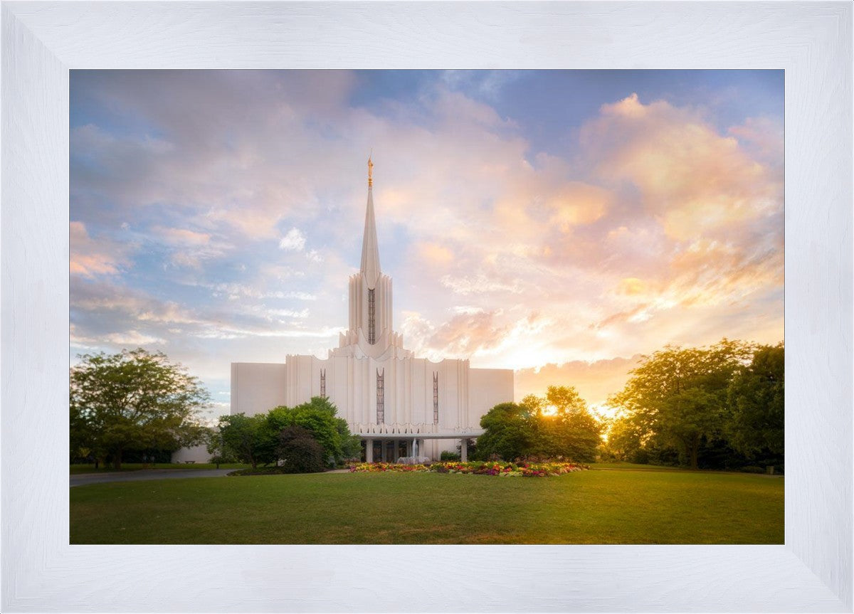 Jordan River Evening Glow