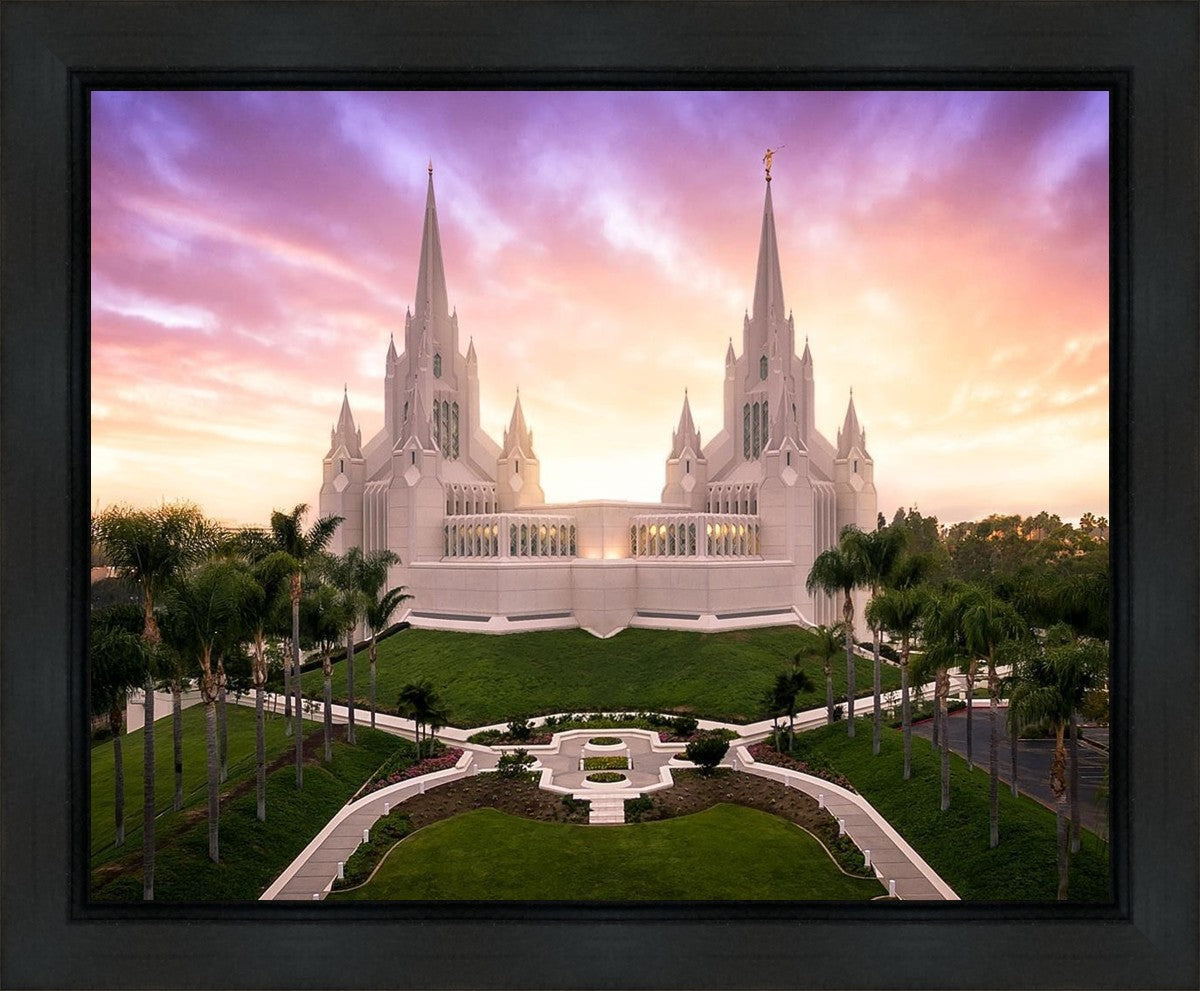 San Diego Sunrise from on High Gallery Wrap