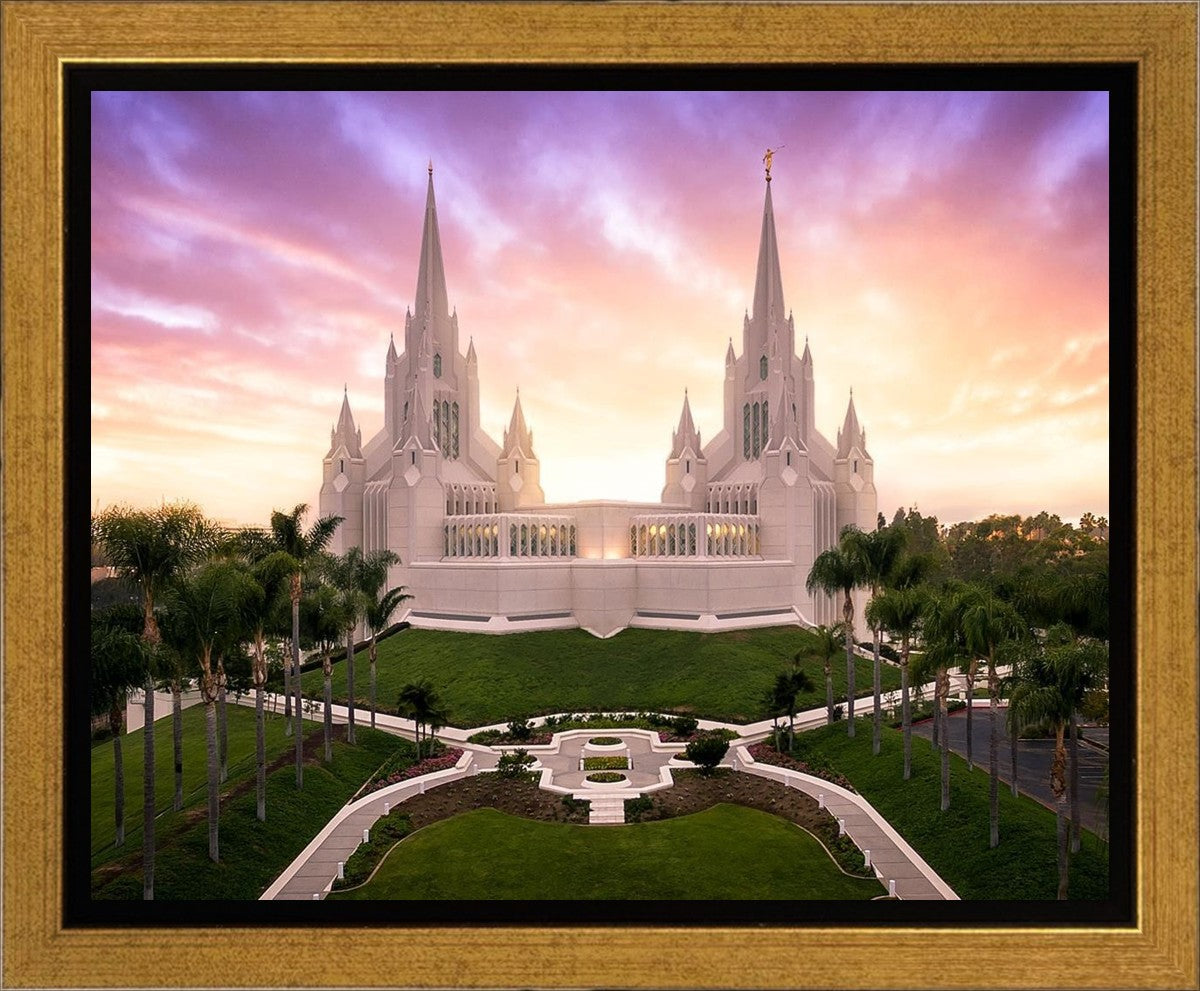 San Diego Sunrise from on High Gallery Wrap