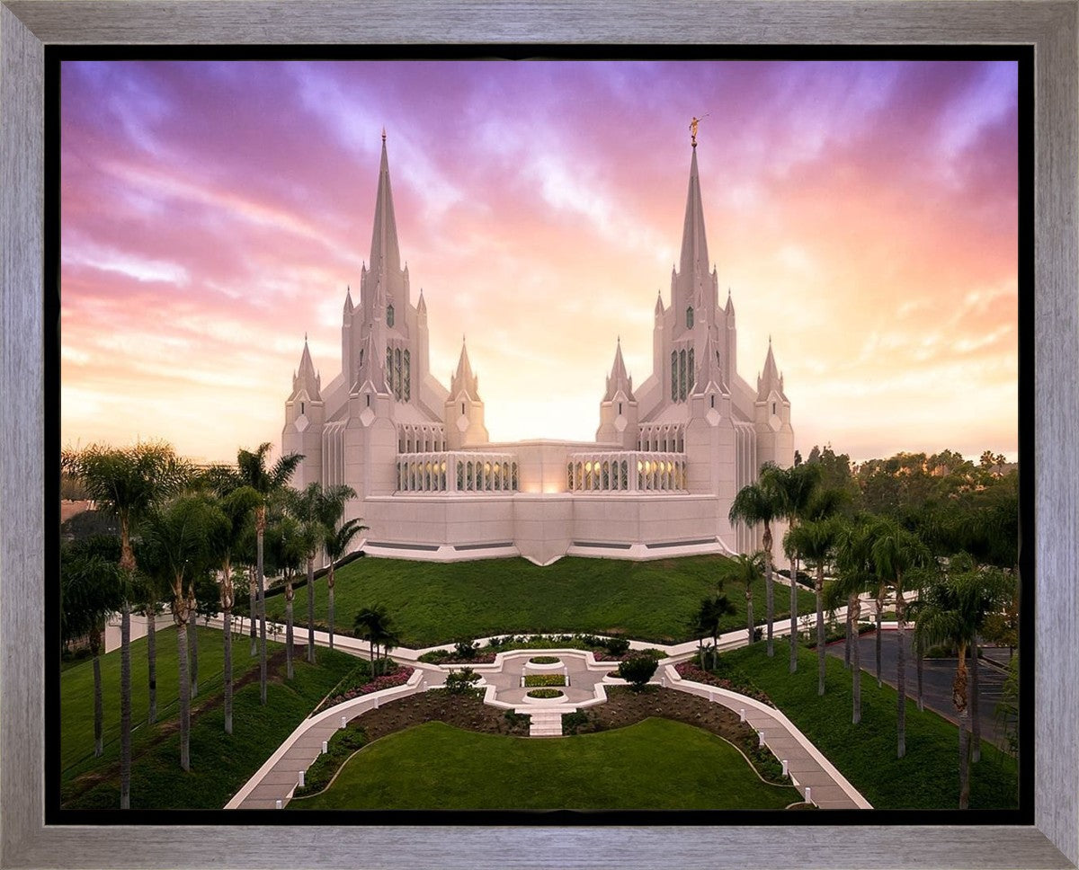 San Diego Sunrise from on High Gallery Wrap