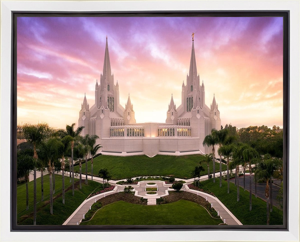 San Diego Sunrise from on High Gallery Wrap