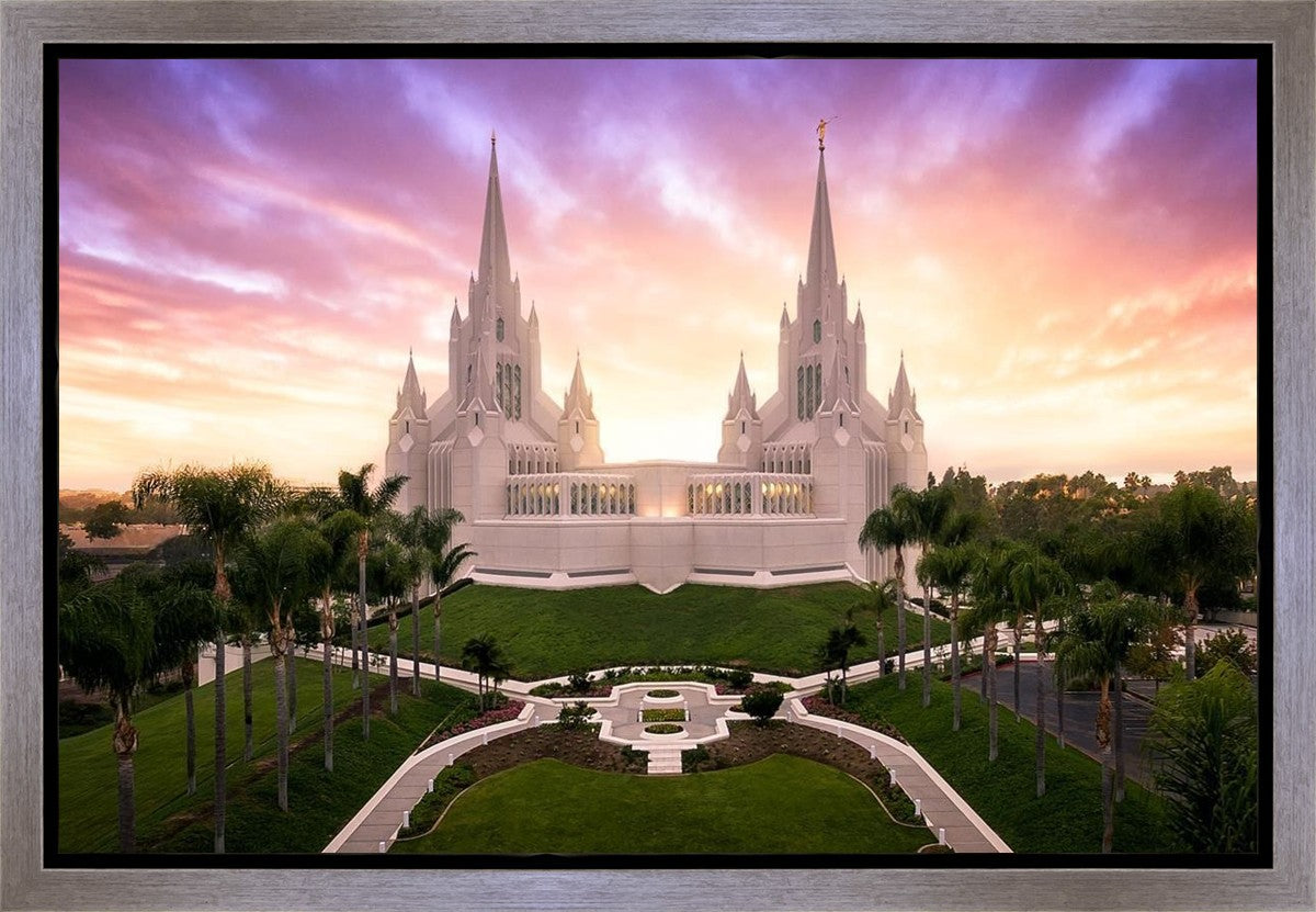 San Diego Sunrise from on High Gallery Wrap